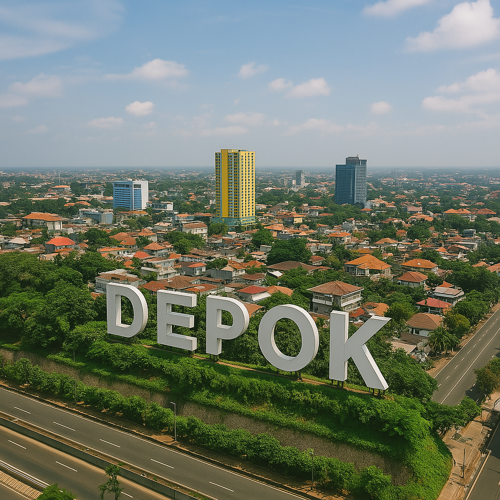 Gambar animasi wilayah Depok