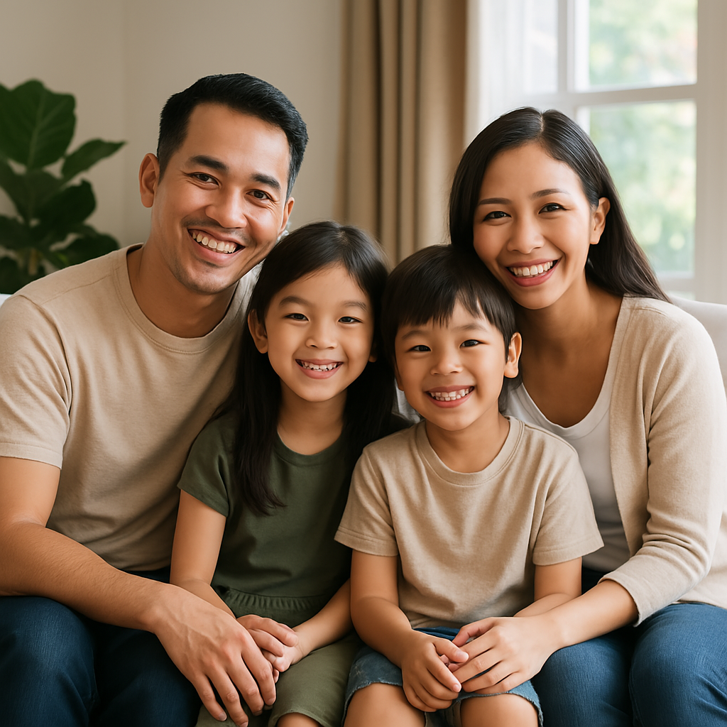 Gambar seluruh keluarga