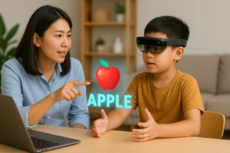 Terapi Wicara dengan Augmented Reality (AR) untuk Anak