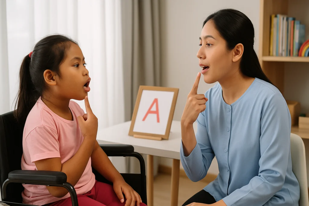 Terapi Wicara Terbaik Untuk Tunadaksa