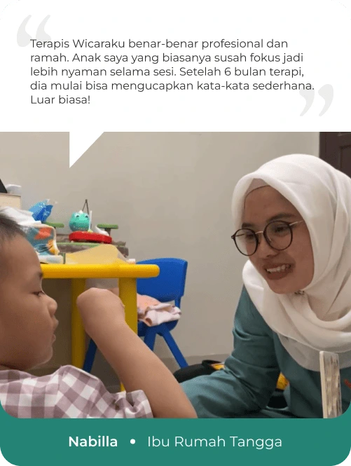 Gambar testimoni pasien anak kecil