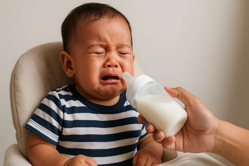 Ciri Anak Alergi Susu Formula