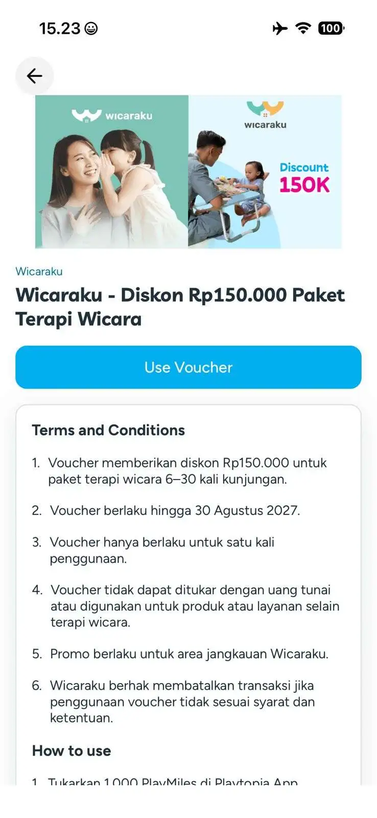 Screenshot langkah 8 memilih menu Partner di Playtopia